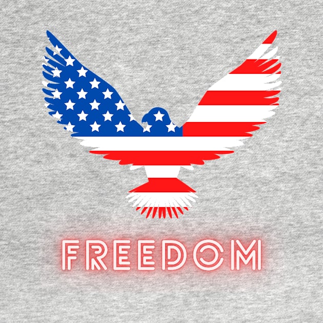 Freedom & Peace in USA by Tee Shop